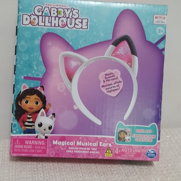 DreamWorks Gabby's‎ Dollhouse Magical Cat Musical Light Up Ears New - Picture 1 of 7